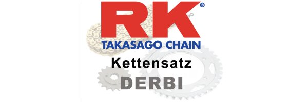 RK Kettensatz Derbi bis 50 ccm