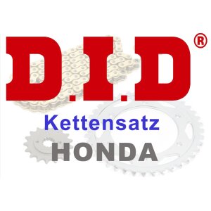 Alle DID Kettensätze für Honda Motorräder, ATVs...