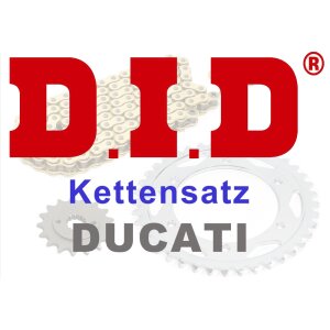 DID Kettensätze für Ducati Motorräder. Alle DID...