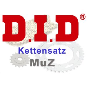 DID Kettensätze für MuZ Motorräder. Alle DID...