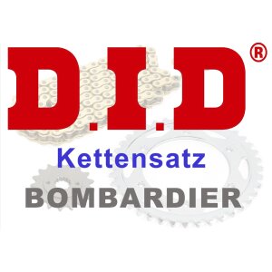 DID Kettensätze für Bombardier ATVs und Quads....