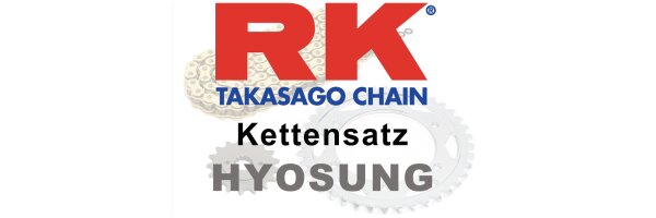 RK Kettensatz Hyosung bis 250 ccm