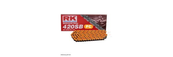 RK Motorradkette PC420SB Orange