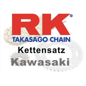 RK Kettensätze für Kawasaki Motorräder. Alle RK...