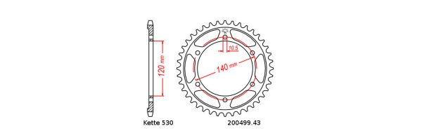 Kettenräder 530