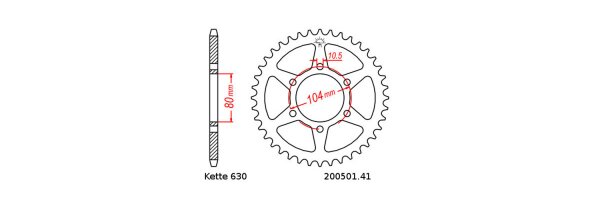 Kettenräder 630