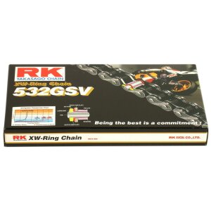 RK 532GSV open XW-Ring chain with rivet...