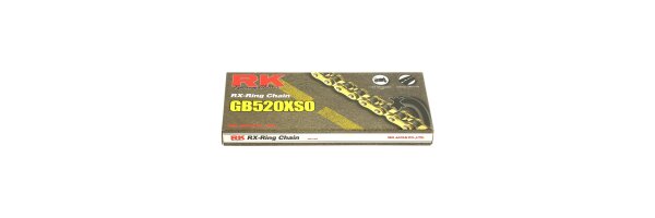 RK Motorradkette GB520XSO Gold