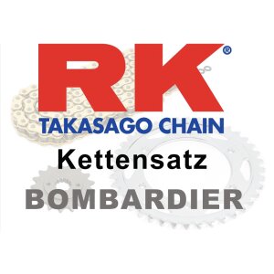 RK Kettensätze für Bombardier ATVs und Quads....