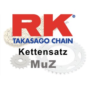 RK Kettensätze für MuZ Motorräder. Alle RK...