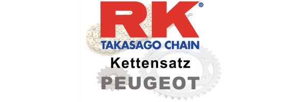 RK Kettensatz Peugeot bis 125 ccm