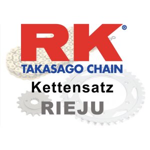 RK Kettensätze für Rieju Motorräder. Alle RK...