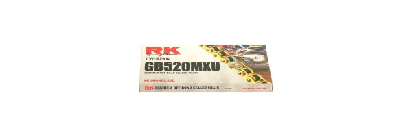 RK Motorradkette GB520MXU Gold