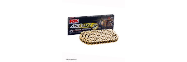 RK Motorradkette GB420MXZ Gold