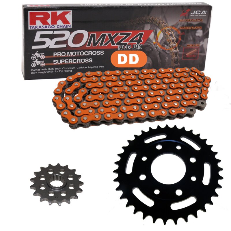 RK Racing Chain 520XSO-112 112-Links X-Ring Chain with Connecting Link 