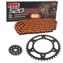 Chain and Sprocket Set Suzuki DR 350 S Kick-Starter...
