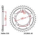 Chain and Sprocket Set compatible for Suzuki SV 1000 S 03-05  chain RK GB 530 GXW 108  open  GOLD  17/40