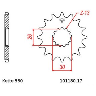 Chain and Sprocket Set compatible for Triumph Sprint Executive 900 97-99  chain RK 530 XSOZ1 110  open  1