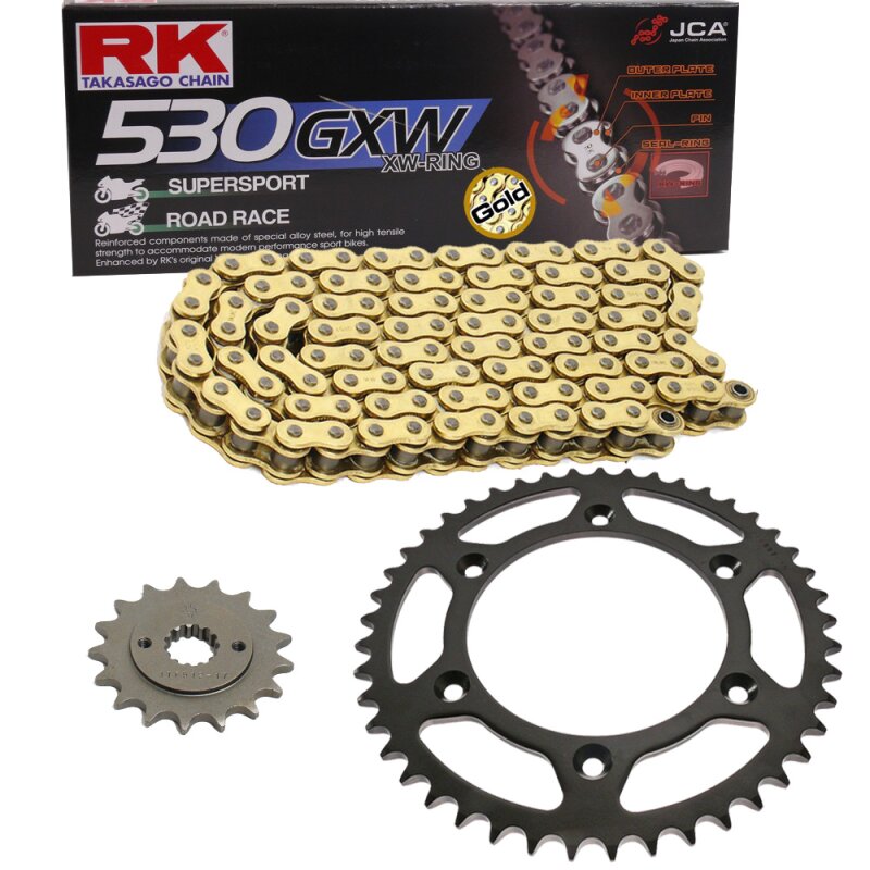 Kettensatz Für Alle FZR 1000 EXUP '89-'95 17x47 Zähne, 532