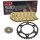 Chain and Sprocket Set compatible for Yamaha YZF 600 Thunder Cat 96-03  chain RK GB 530 XSO 108  open  GOL