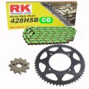 Chain and Sprocket Set Yamaha RS 100 DX 75-81  chain RK...