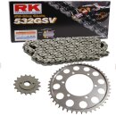 Chain and Sprocket Set Yamaha YZF 750 SP 93-98  chain RK...