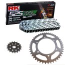 Kettensatz geeignet für Yamaha MT-07 14-19 Kette RK 525 XSO108 offen 16/43