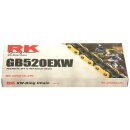 Kettensatz geeignet für Husaberg FE 400  96-99  Kette RK GB520 EXW 120  offen  GOLD  14/48