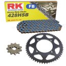 Chain and Sprocket Set Hyosung RT 125 D Karion  Citytrail...