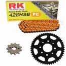 Chain and Sprocket Set Kymco Zing 125 97-01  chain RK PC...