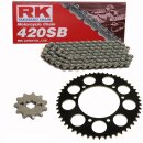 Chain and Sprocket Set Peugeot XP6 50  Type Supermoto...