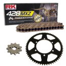Chain and Sprocket Set Peugeot XPS 125 2006  chain RK GB...
