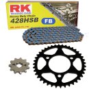 Chain and Sprocket Set Rieju RS-2 Naked 125 05-10  chain...