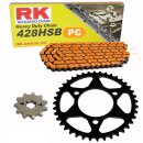 Chain and Sprocket Set Rieju RS-2 Naked 125 05-10  chain...