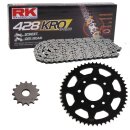 Chain and Sprocket Set  Daelim VC 125 S 96-99  Chain RK...