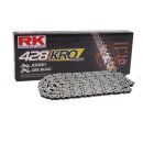 Chain and Sprocket Set compatible for  Derbi Cross City 125 07-08  Chain RK 428 KRO 134  open  15/50