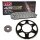 Chain and Sprocket Set compatible for  Derbi Cross City 125 07-08  Chain RK 428 KRO 134  open  15/50