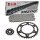 Chain and Sprocket Set compatible for Aprilia Moto 6.5 95-00 Chain DID 520 ZVM-X 108 open 16/49