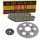 Chain and Sprocket Set compatible for Aprilia Classic 125 95-00 chain DID 520 112 open 15/40