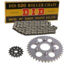 Chain and Sprocket Set Aprilia Red Rose 125 88-99 chain...