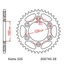 Chain and Sprocket Set compatible for Ducati GT1000 Sportclassic 06-10 chain DID 525 ZVM-X 100 open 15/39