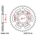 Chain and Sprocket Set compatible for Honda VT125C Shadow 99-06 Chain DID 520 ZVM-X 112 open 14/41