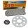 Chain and Sprocket Set compatible for Honda CB 400 N 78-80  chain DID 530 NZ 100  open  16/36