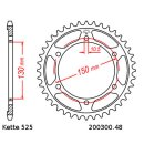 Chain and Sprocket Set compatible for Honda XL650V Transalp 00-06 chain DID 525 VX3 118 open 15/48