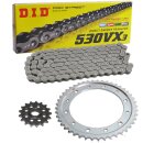 Chain and Sprocket Set Honda CBX750F 84-86 chain DID 530...
