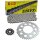 Chain and Sprocket Set compatible for Honda VT750DC Black Widow 00-03 chain DID 525 VX3 124 open 17/42