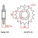 Chain and Sprocket Set compatible for Honda CBR900RR Fireblade 96-99 chain DID 525 ZVM-X 108 open 16/42