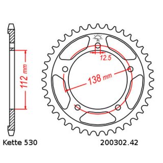 NICHE Drive Sprocket Chain Combo for Honda CBR900RR Front 16 Rear 43 Tooth 530V O-Ring 108 Links 