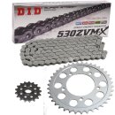 Chain and Sprocket Set compatible for Honda CB1300 03-13 chain DID 530 ZVM-X 114 open 18/39