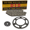 Chain and Sprocket Set compatible for Honda CR125R 98-99 chain DID 520 114 open 13/51